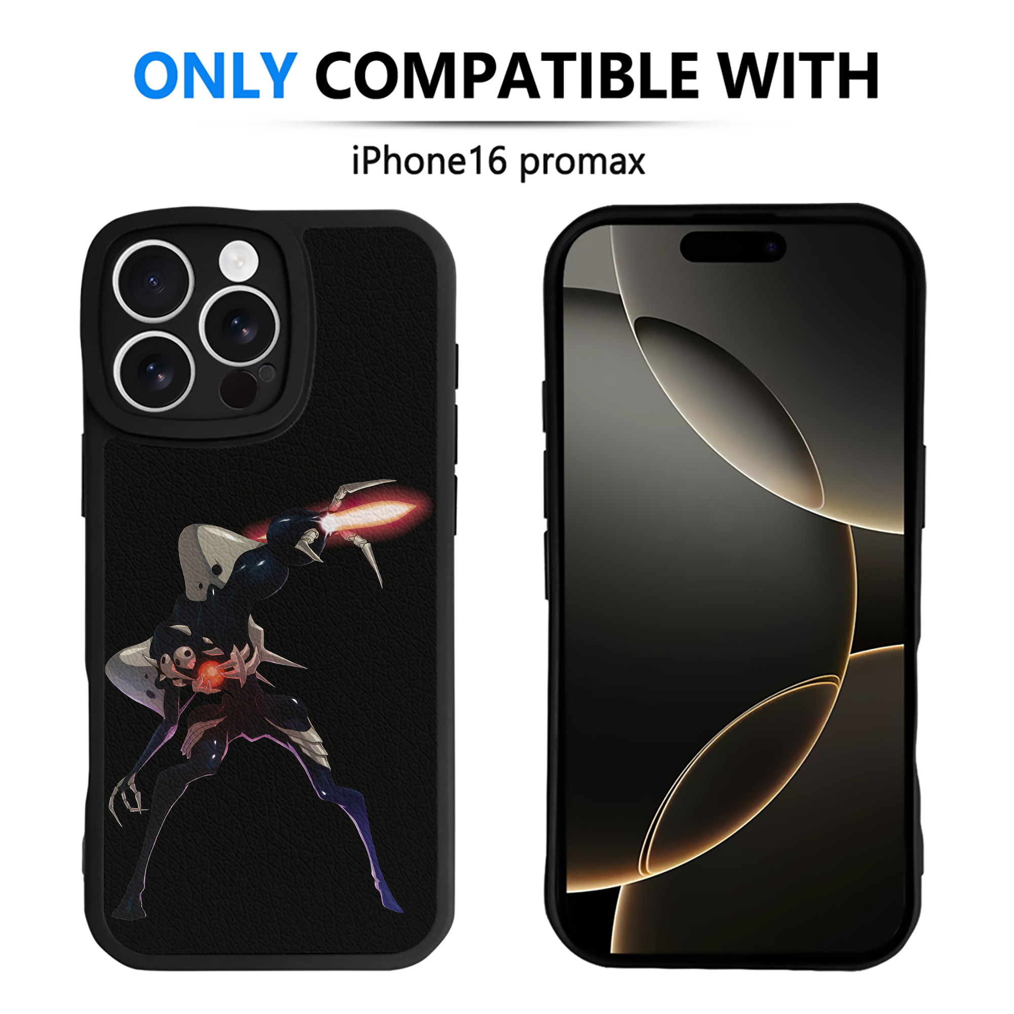（画像用） EVA 新世紀エヴァンゲリオン 【iPhone 16シリーズ対応】シリコンスマホケース（レザー調） 材質：シリコン